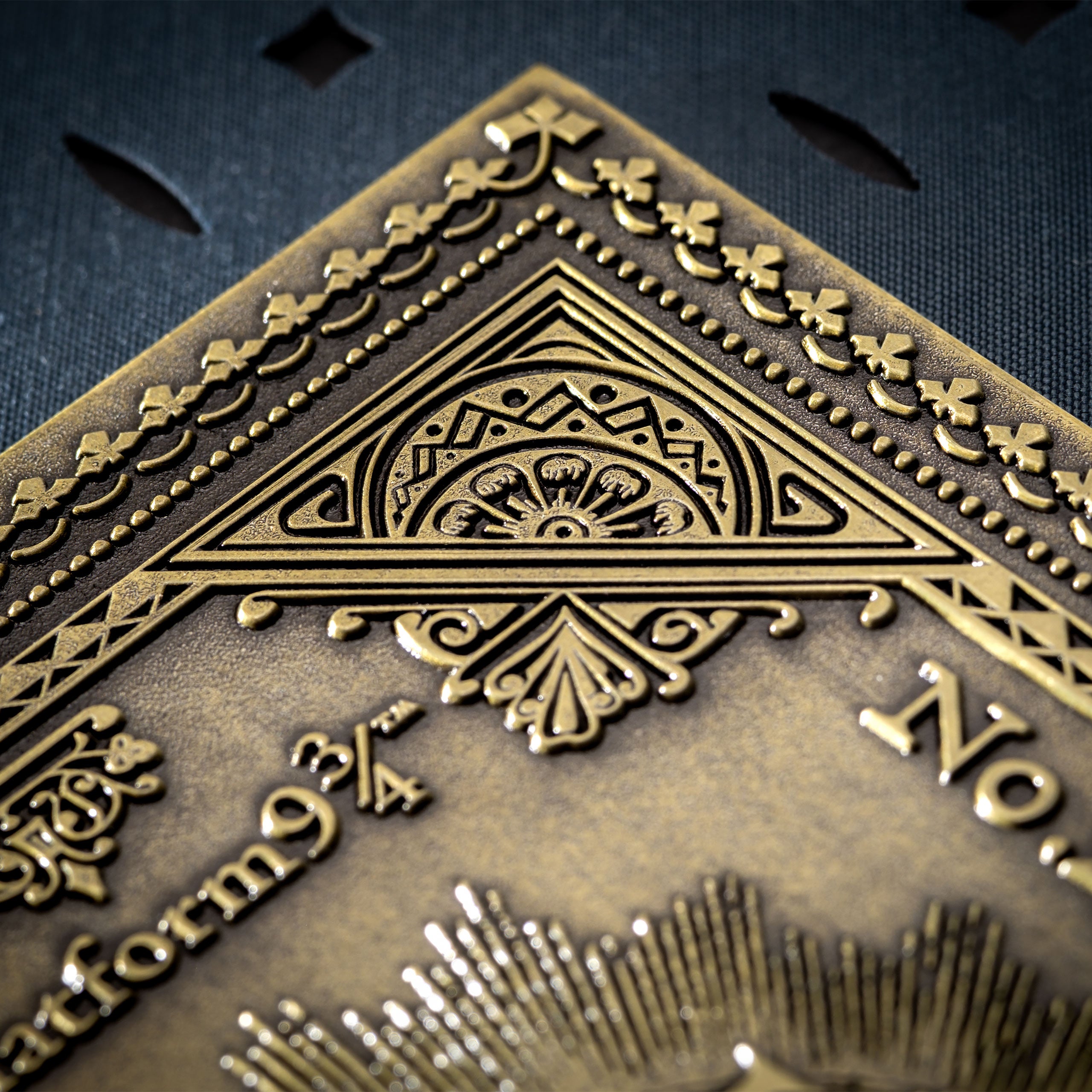 Produktbild Harry Potter - Hogwarts Express Antik Ticket Replik limitiert