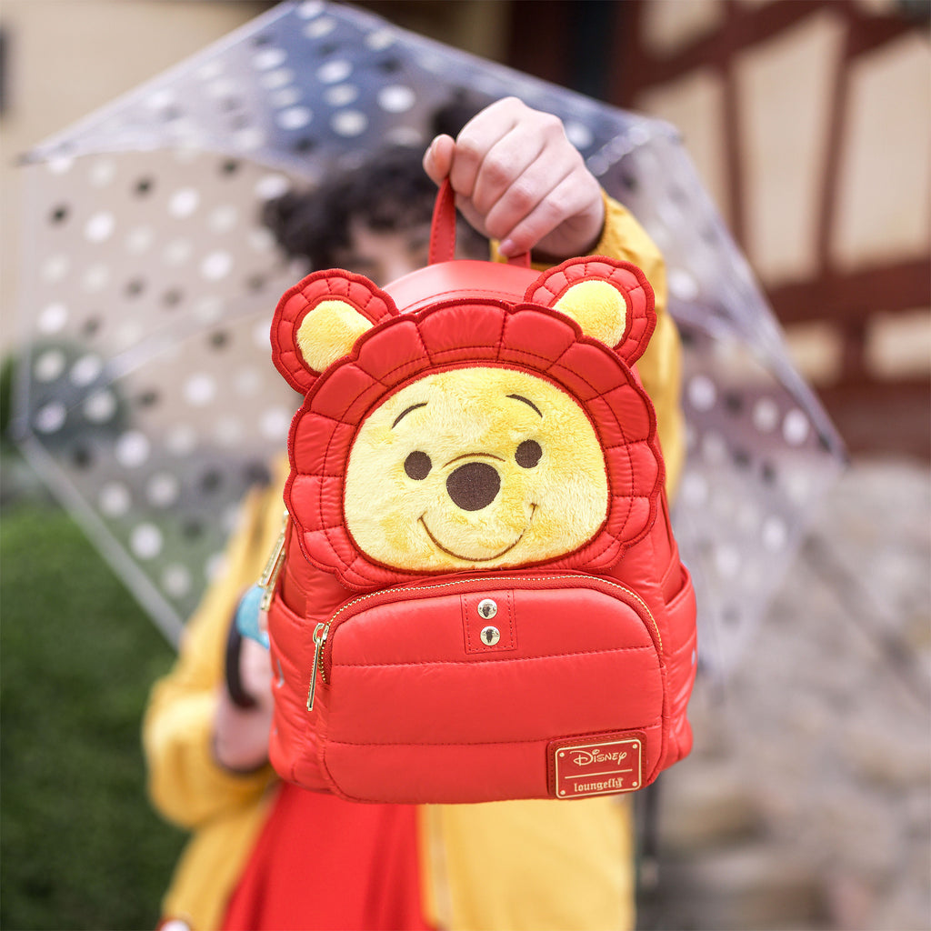Produktbild Winnie Puuh - Puffer Jacket Cosplay Mini Rucksack rot