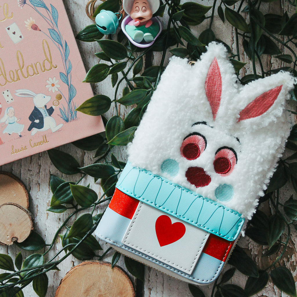 Produktbild Alice im Wunderland - Weißes Kaninchen Plüsch Geldbörse