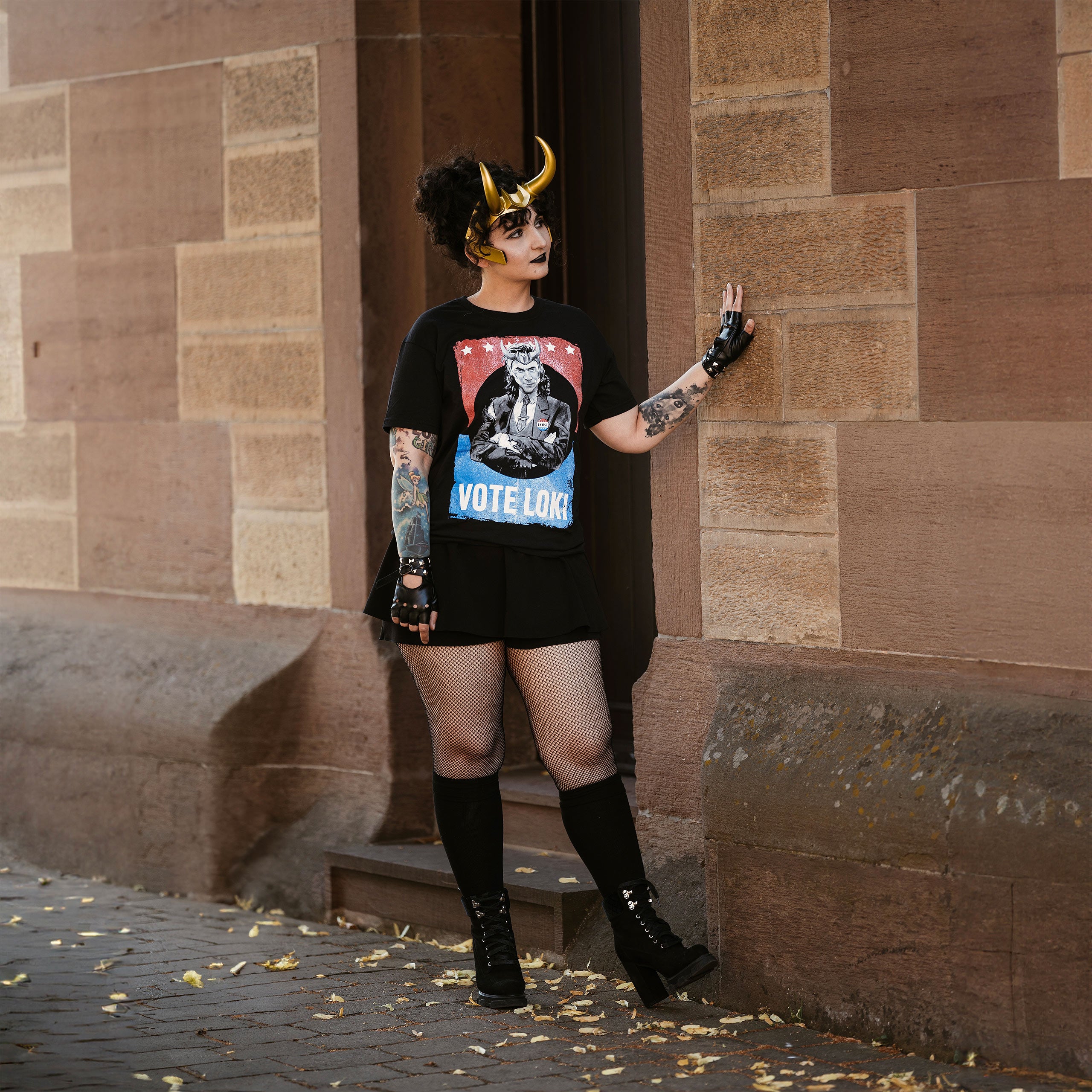 Produktbild Loki - Vote Loki T-Shirt schwarz