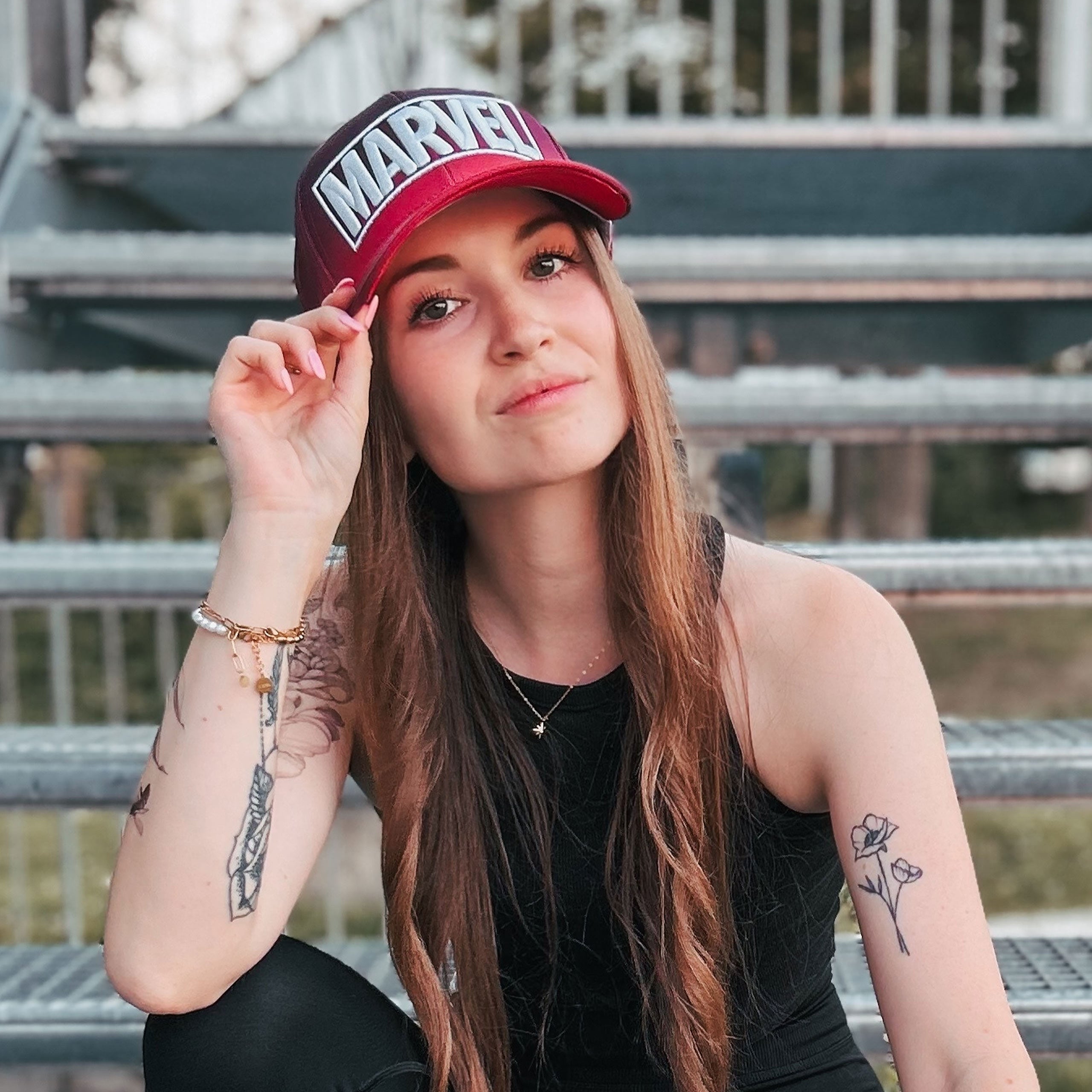 Produktbild Marvel - Logo Basecap rot