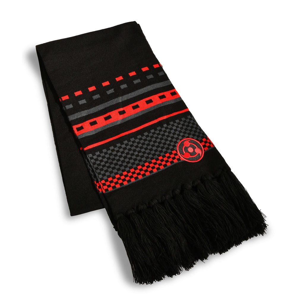 Naruto Shippuden - Sharingan Symbol Schal schwarz