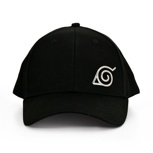 Produktbild Naruto Shippuden - Konoha Symbol Basecap schwarz