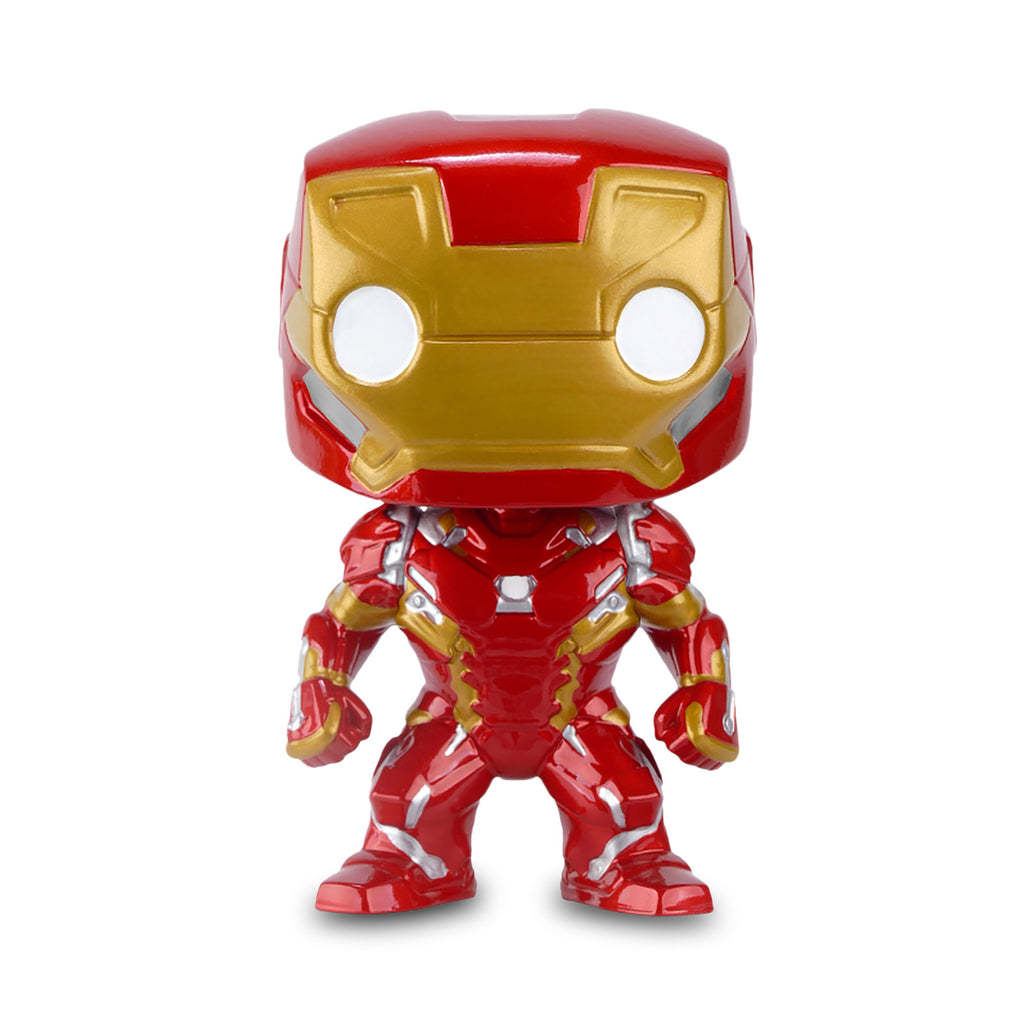 Produktbild Civil War - Iron Man Funko Pop Wackelkopf-Figur