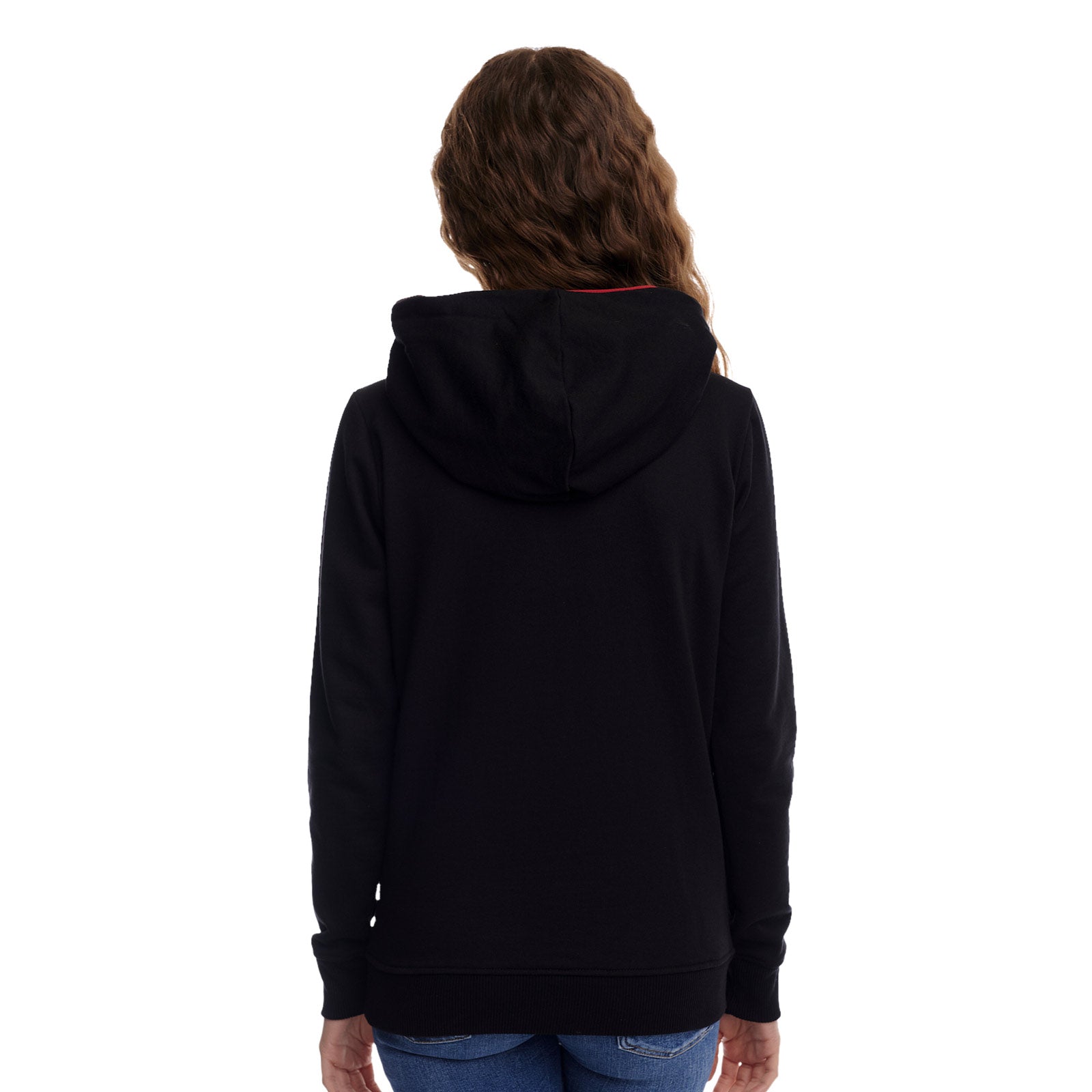 Product image Hogwarts Hoodie with Shawl Collar Black - Harry Potter