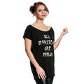 Produktbild American Horror Story - All Monsters Are Human T-Shirt Damen Loose Fit schwarz