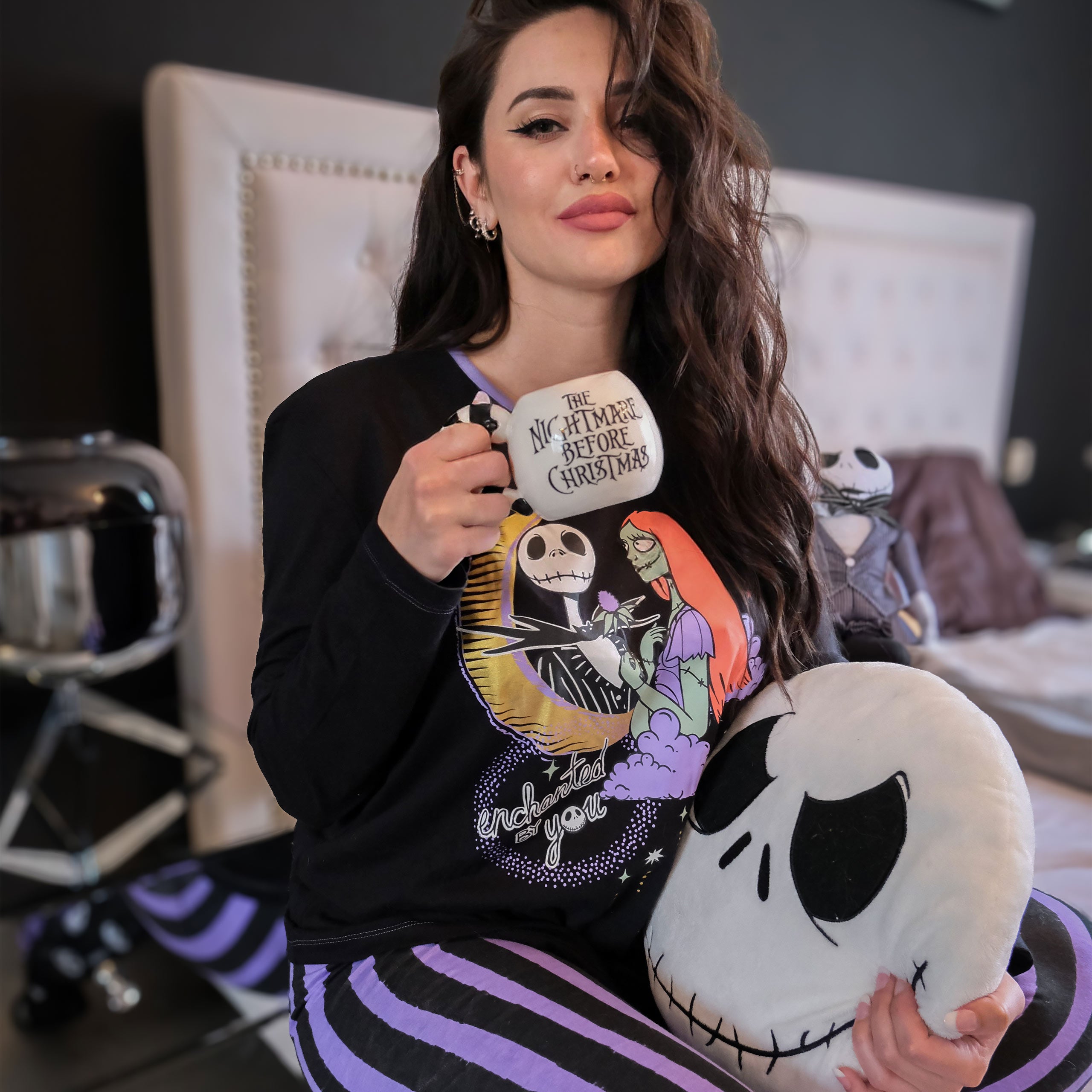 Produktbild Jack und Sally Pyjama - Nightmare Before Christmas