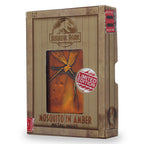 Produktbild Jurassic Park - Moskito in Amber Metallbarren Replik limitiert