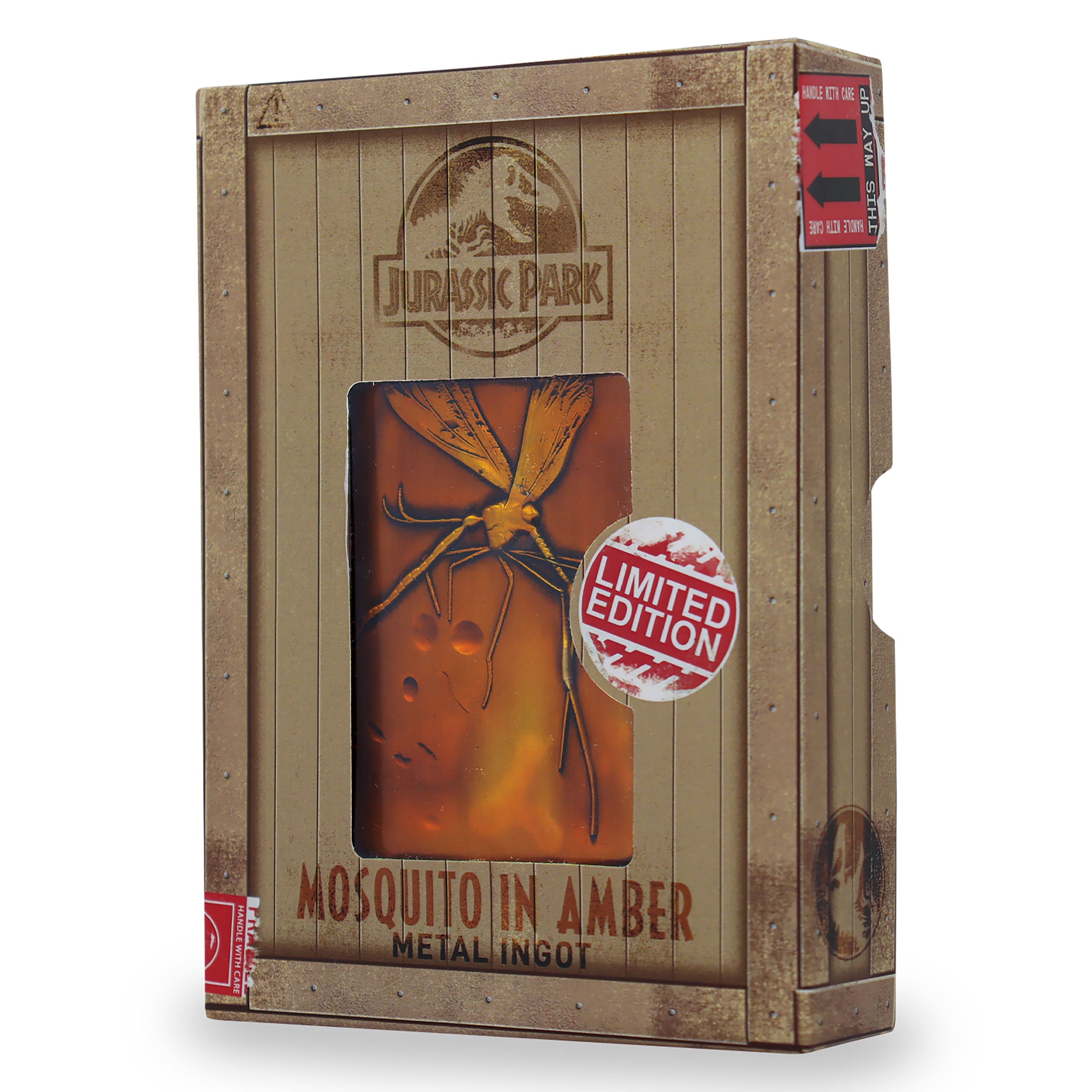Product image Jurassic Park - Mosquito in Amber Metal Bar Replica Limited