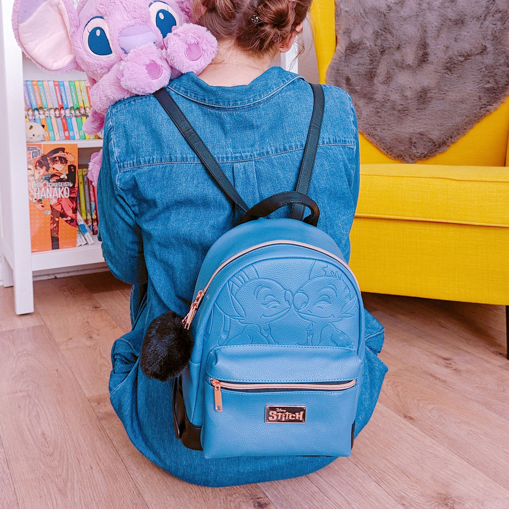 Produktbild Lilo & Stitch - Angel und Stitch Mini Rucksack blau