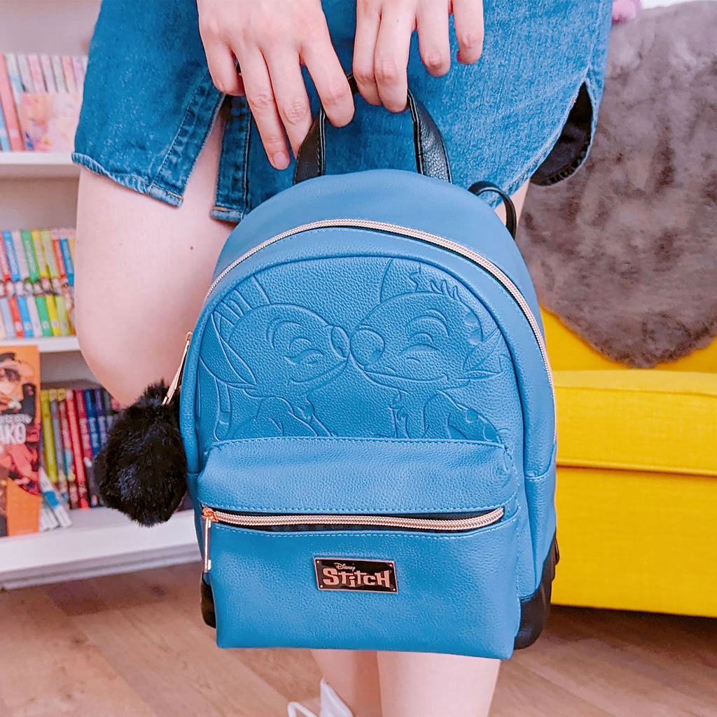 Produktbild Lilo & Stitch - Angel und Stitch Mini Rucksack blau