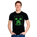 Produktbild Minecraft - Creeper Logo T-Shirt schwarz