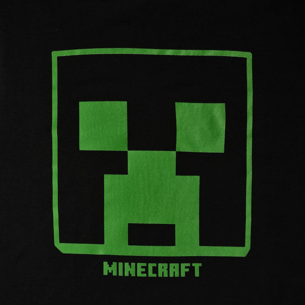 Produktbild Minecraft - Creeper Logo T-Shirt schwarz