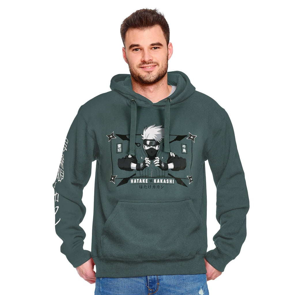 Naruto Shippuden - Hatake Kakashi Hoodie grün