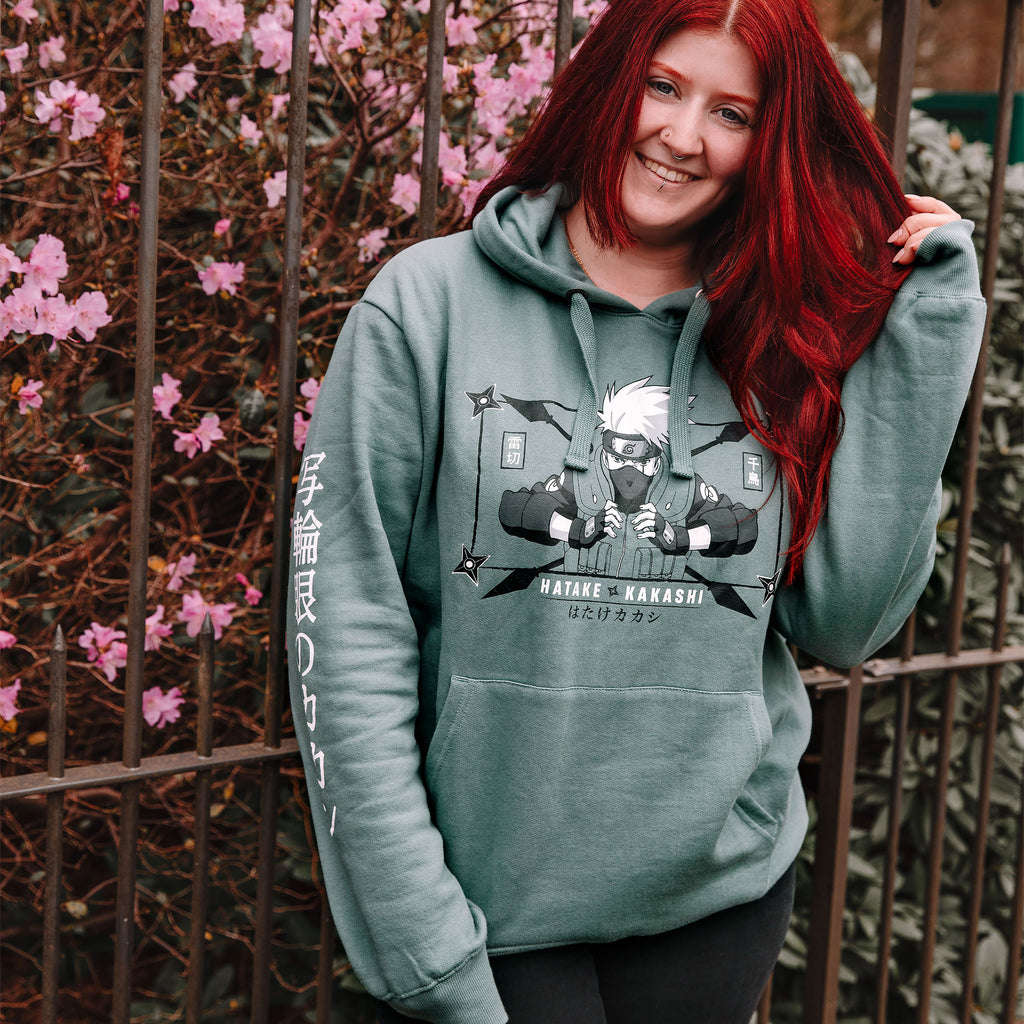 Produktbild Naruto Shippuden - Hatake Kakashi Hoodie grün