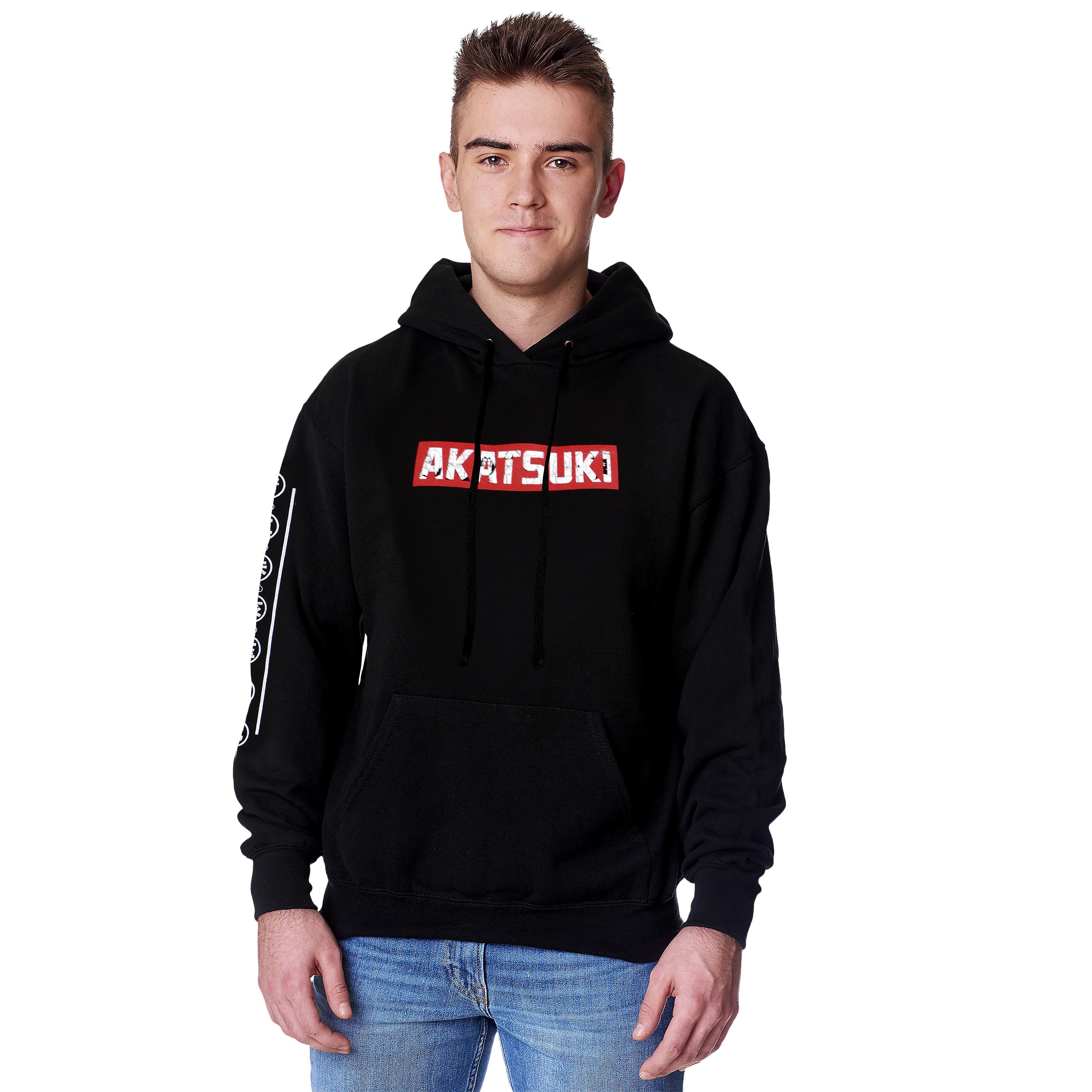 Produktbild Naruto Shippuden - Akatsuki Hoodie schwarz