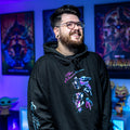 Produktbild Mando und Grogu Hoodie schwarz - Star Wars The Mandalorian
