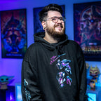 Produktbild Mando und Grogu Hoodie schwarz - Star Wars The Mandalorian