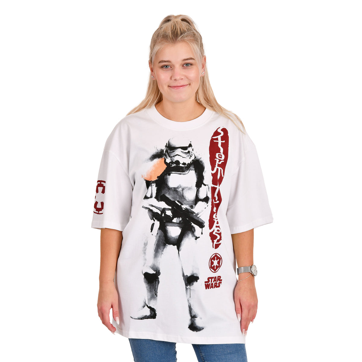 Produktbild Star Wars - Stormtrooper Oversize T-Shirt weiß