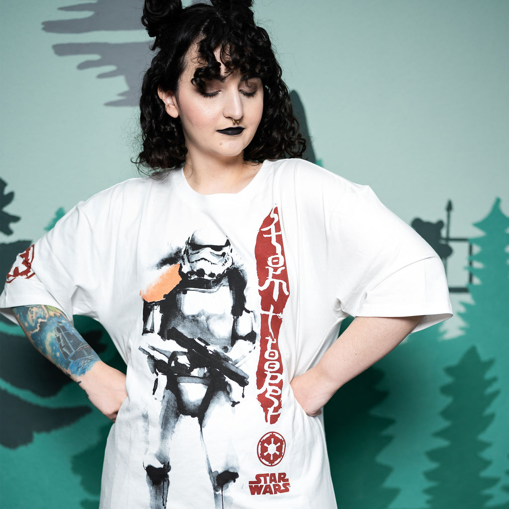 Produktbild Star Wars - Stormtrooper Oversize T-Shirt weiß