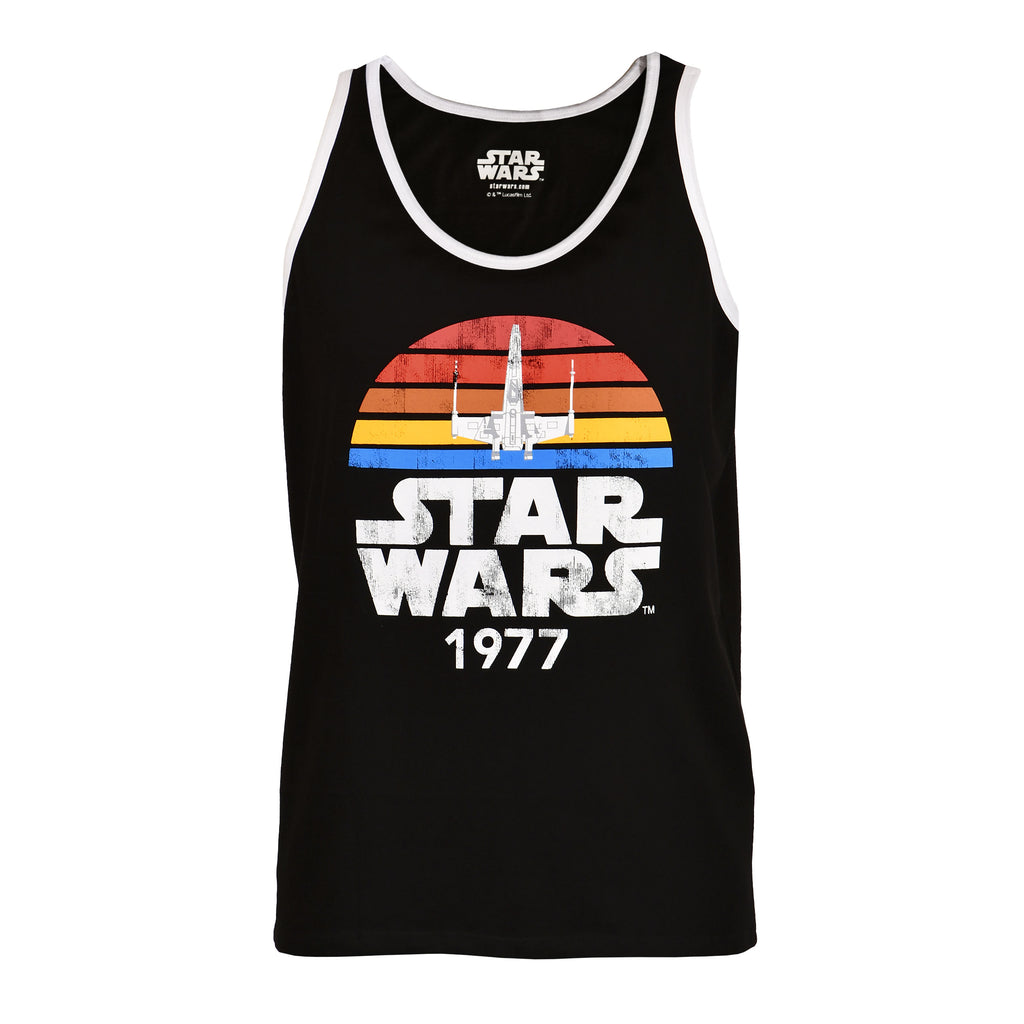 Produktbild Star Wars of 1977 Distressed Tanktop schwarz