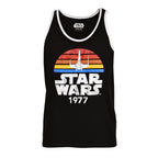 Produktbild Star Wars of 1977 Distressed Tanktop schwarz