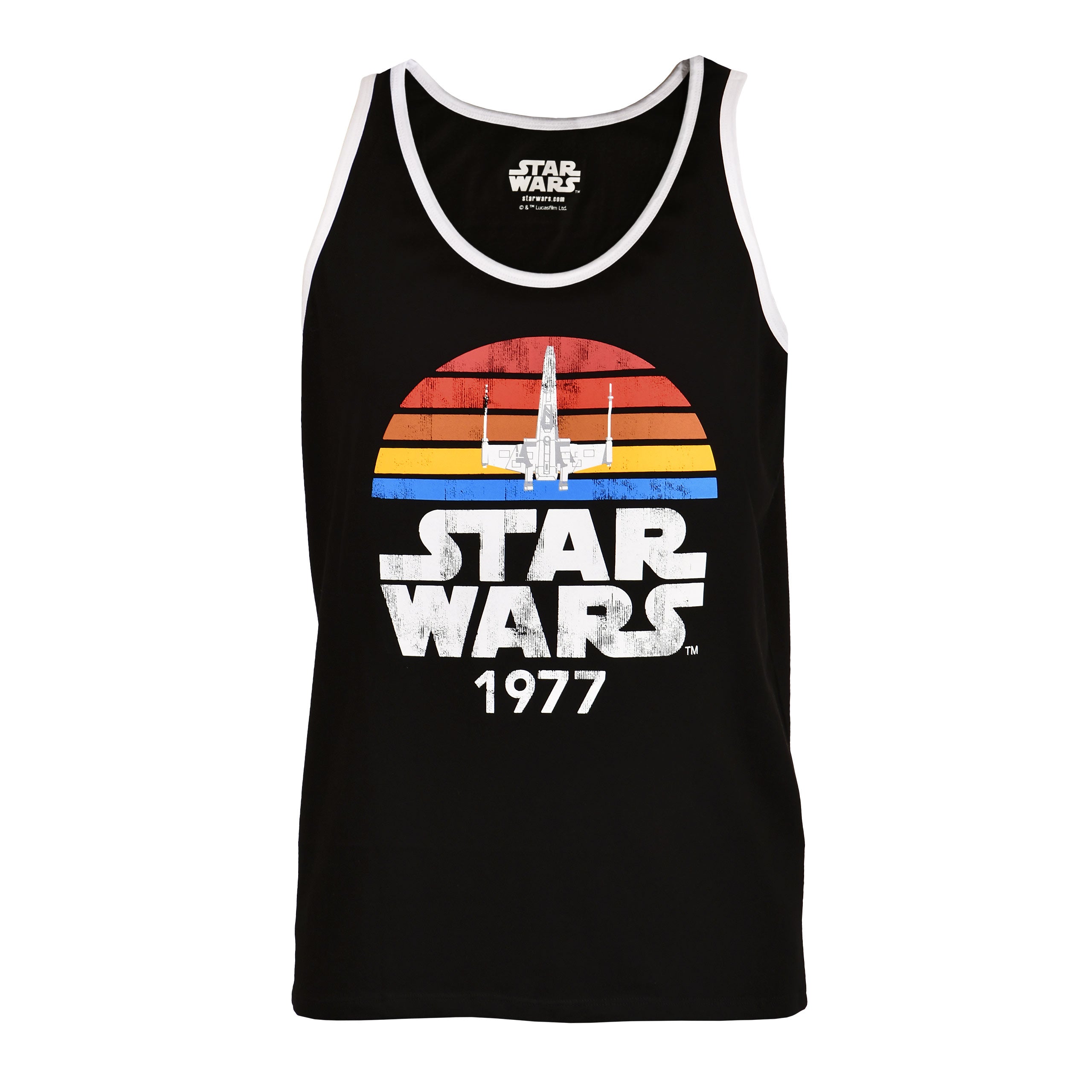 Produktbild Star Wars of 1977 Distressed Tanktop schwarz