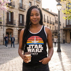 Produktbild Star Wars of 1977 Distressed Tanktop schwarz
