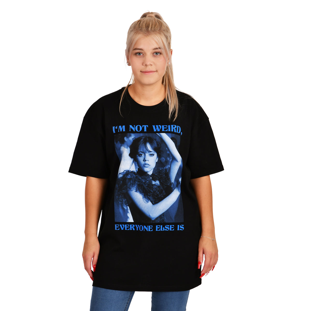 Produktbild Wednesday - Dance Oversize T-Shirt schwarz
