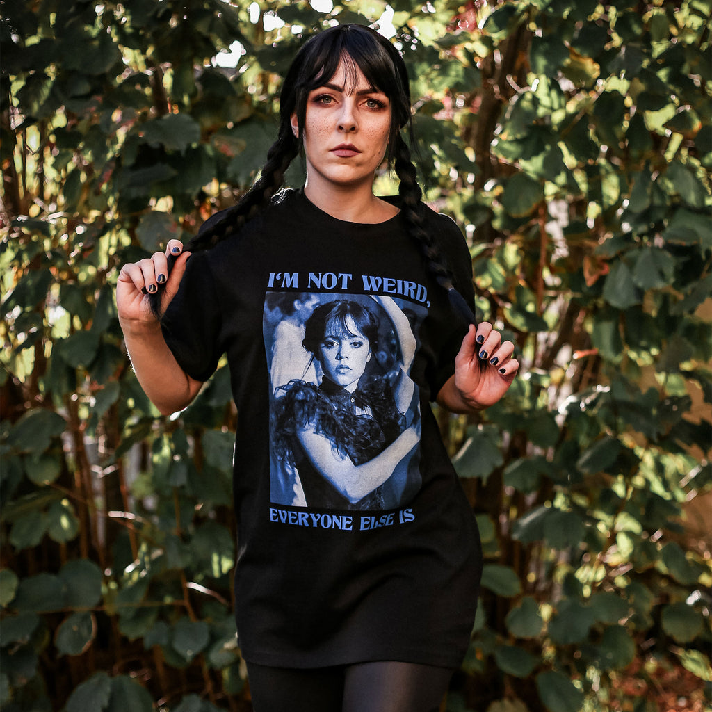Produktbild Wednesday - Dance Oversize T-Shirt schwarz
