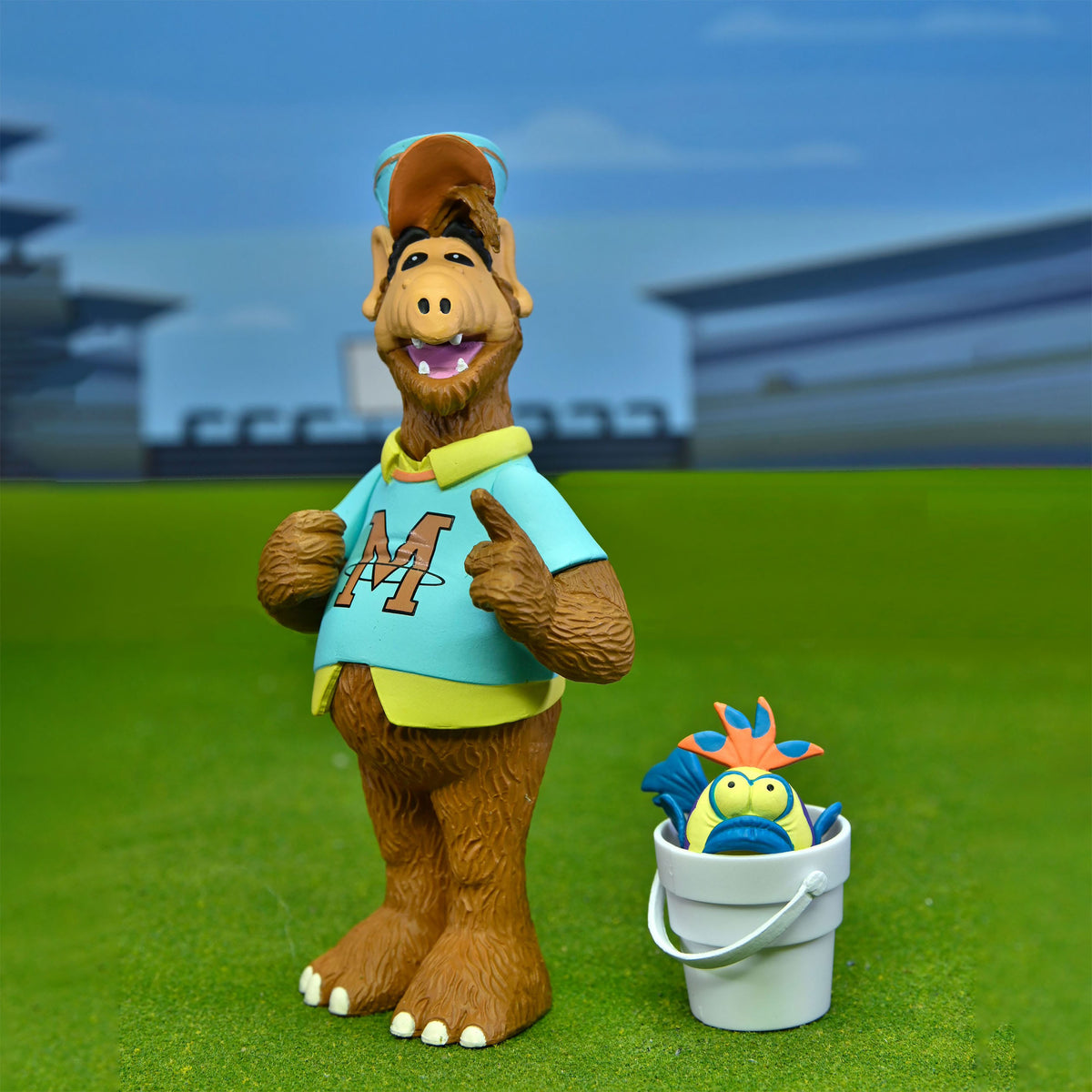 Produktbild Alf mit Baseballschläger Figur