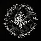 Produktbild Der Herr der Ringe - Elbenblatt T-Shirt schwarz