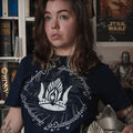 Produktbild Der Herr der Ringe - Krone von Gondor T-Shirt blau