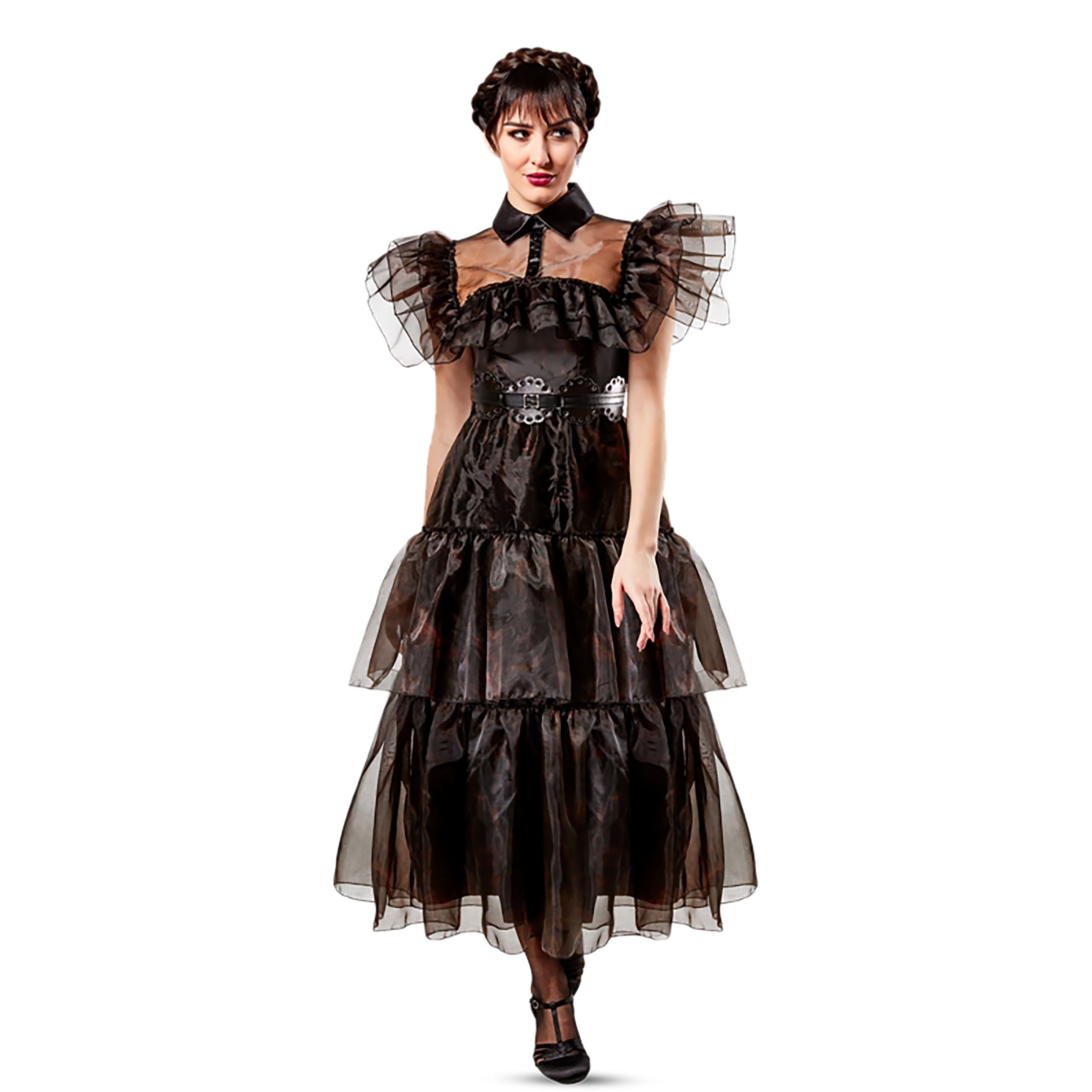 Produktbild Wednesday - Rave'N Dance Kostüm Kleid Damen schwarz