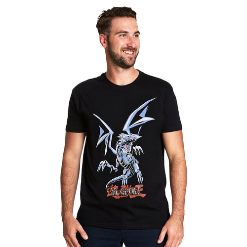 Produktbild Yu-Gi-Oh! - Blue-Eyes White Dragon T-Shirt schwarz