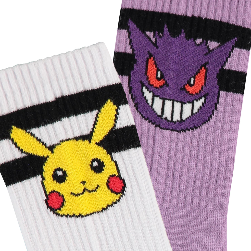 Produktbild Pokemon - Pikachu & Gengar Socken 2er Set