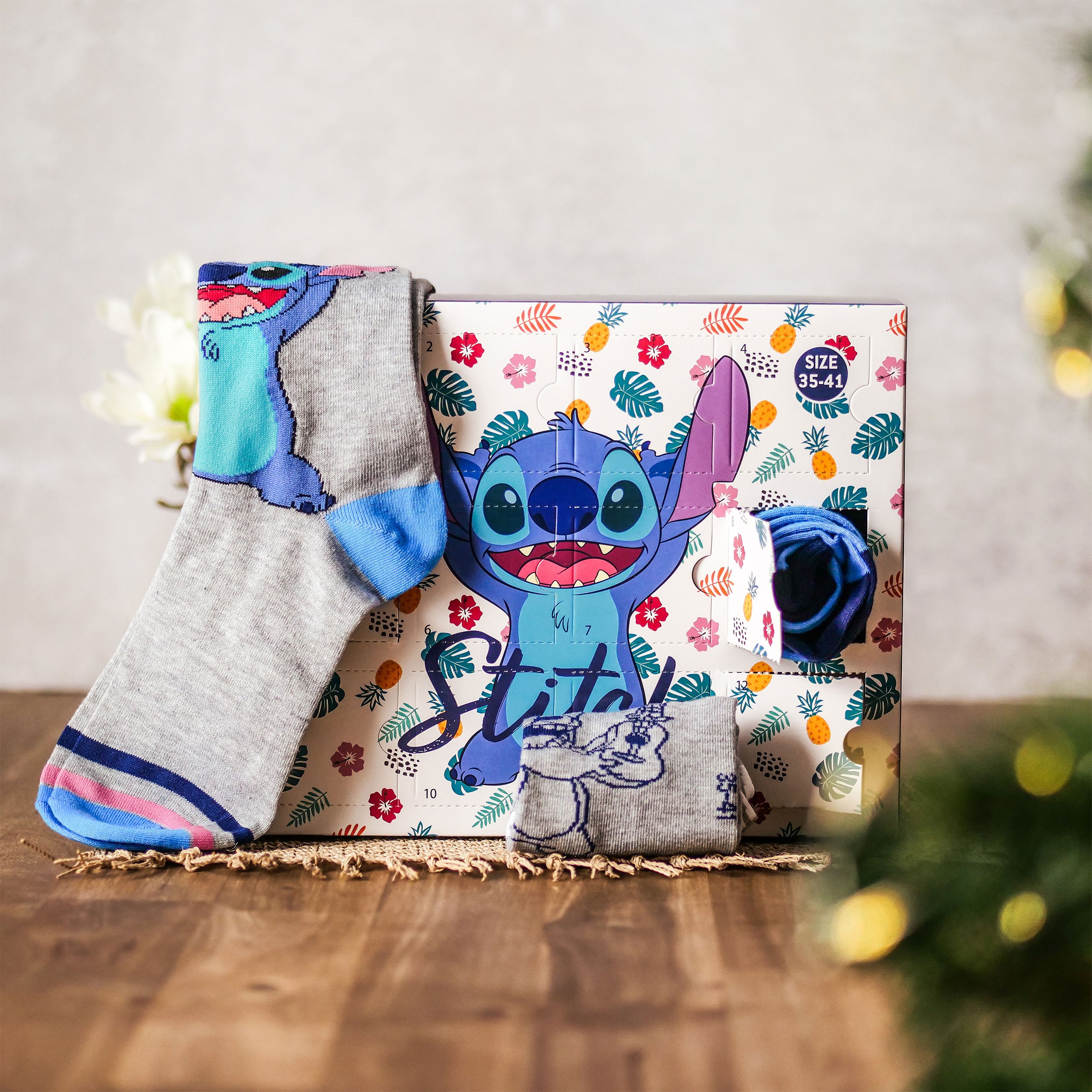 Produktbild Lilo & Stitch - Socken Adventskalender Stitch