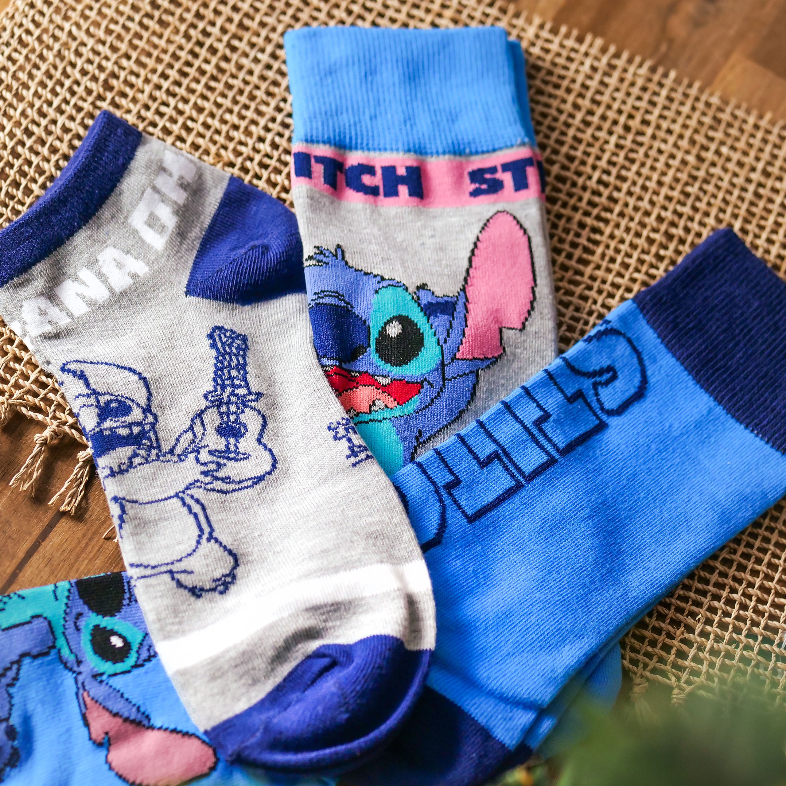 Produktbild Lilo & Stitch - Socken Adventskalender Stitch