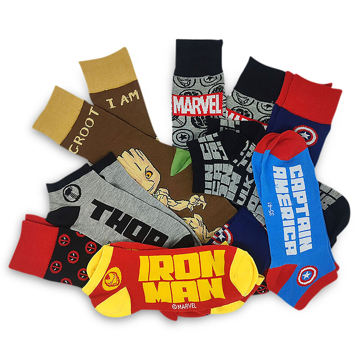 Produktbild Marvel - Heroes Socken Adventskalender