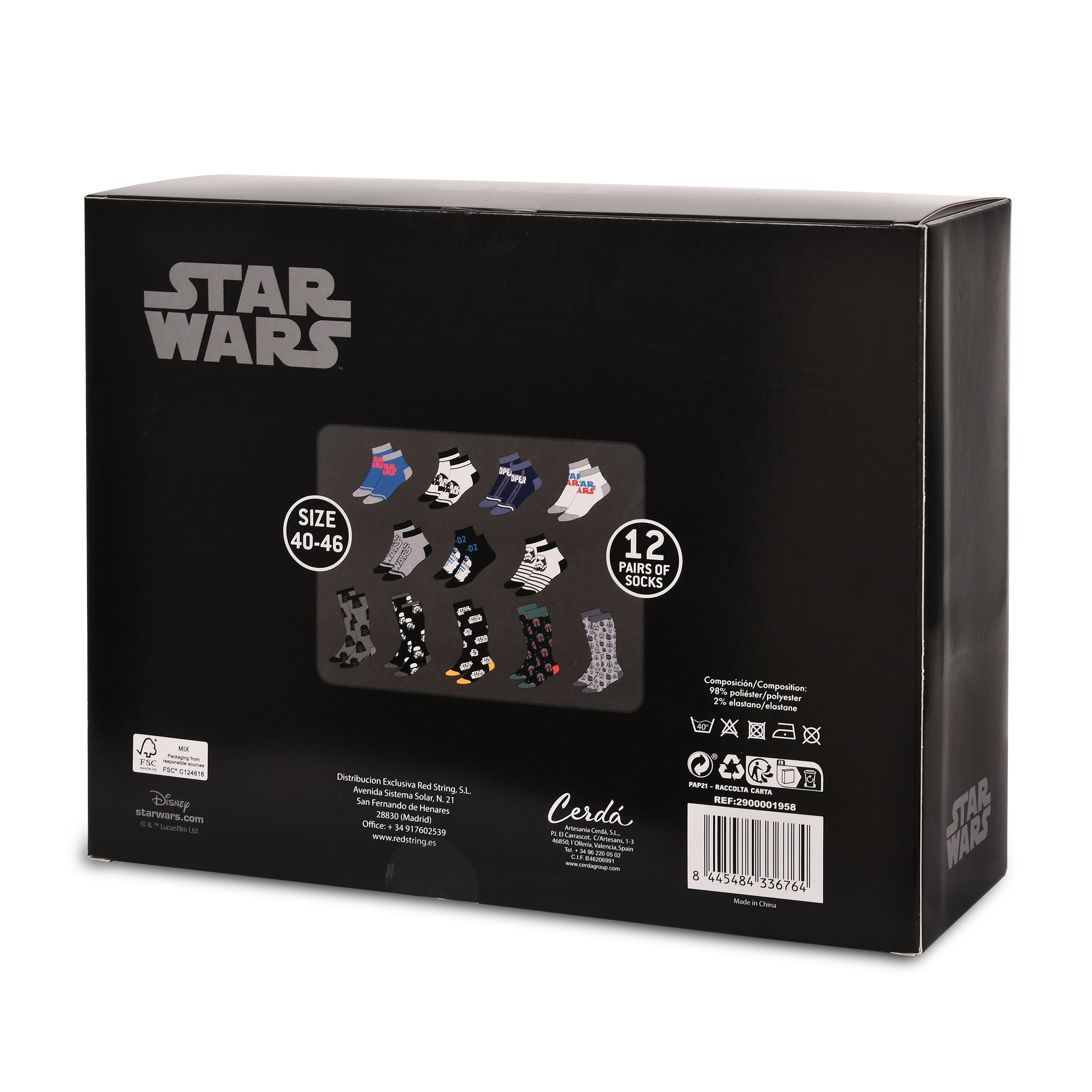 Produktbild Star Wars - Darth Vader Socken Adventskalender
