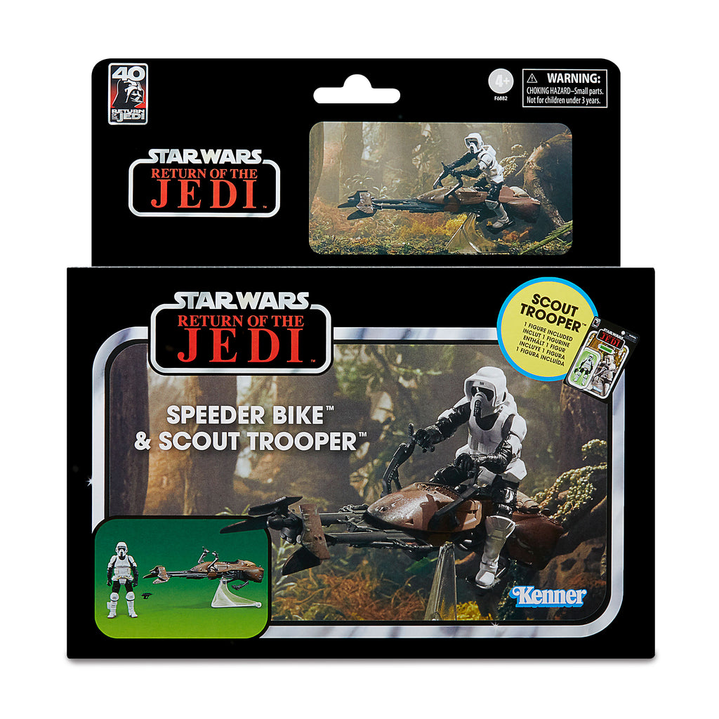 Produktbild Star Wars - Speeder Bike mit Scout Trooper Actionfigur