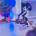 Produktbild Star Wars - Speeder Bike mit Scout Trooper Actionfigur