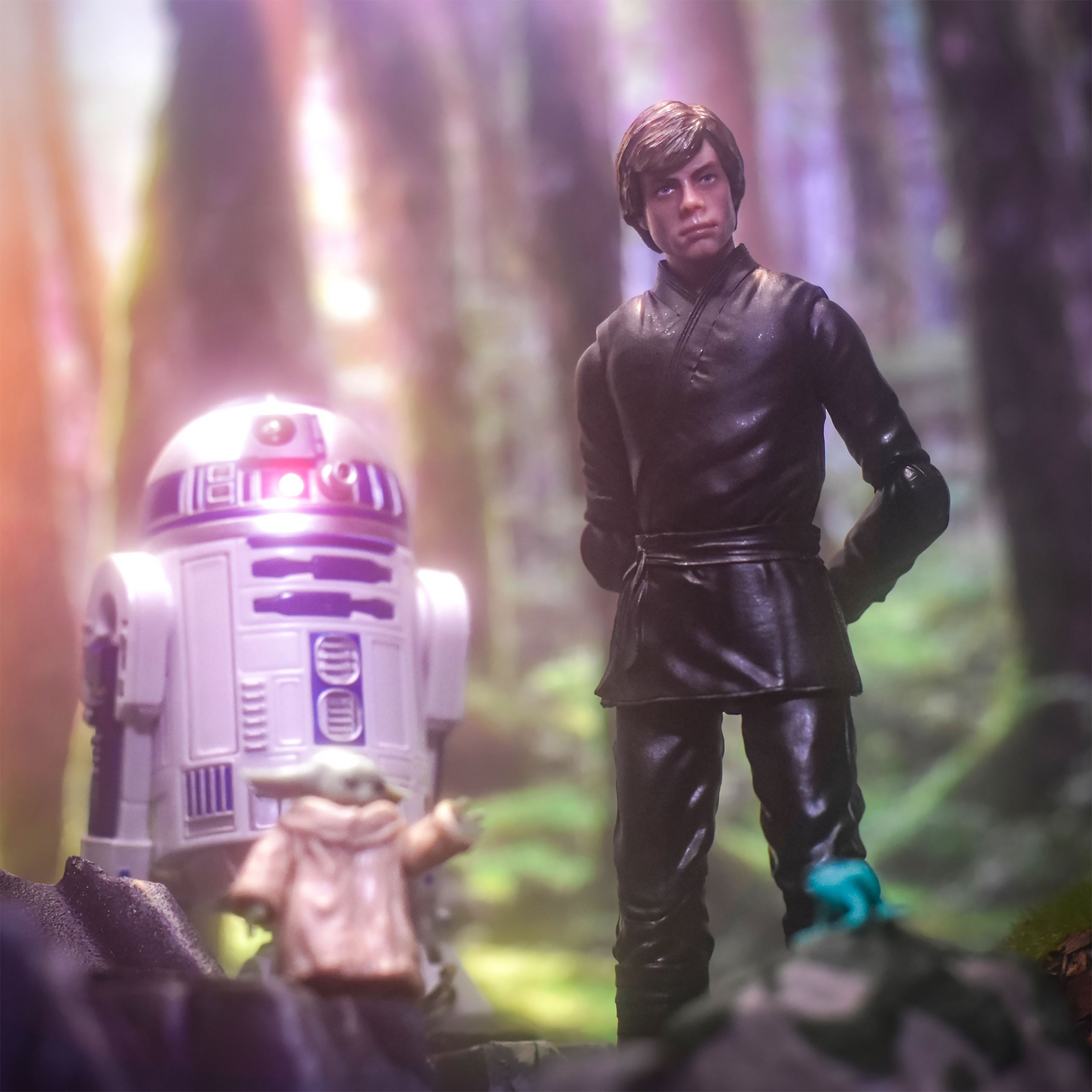 Produktbild Grogu & Luke Skywalker Actionfiguren-Set - Star Wars The Book of Boba Fett