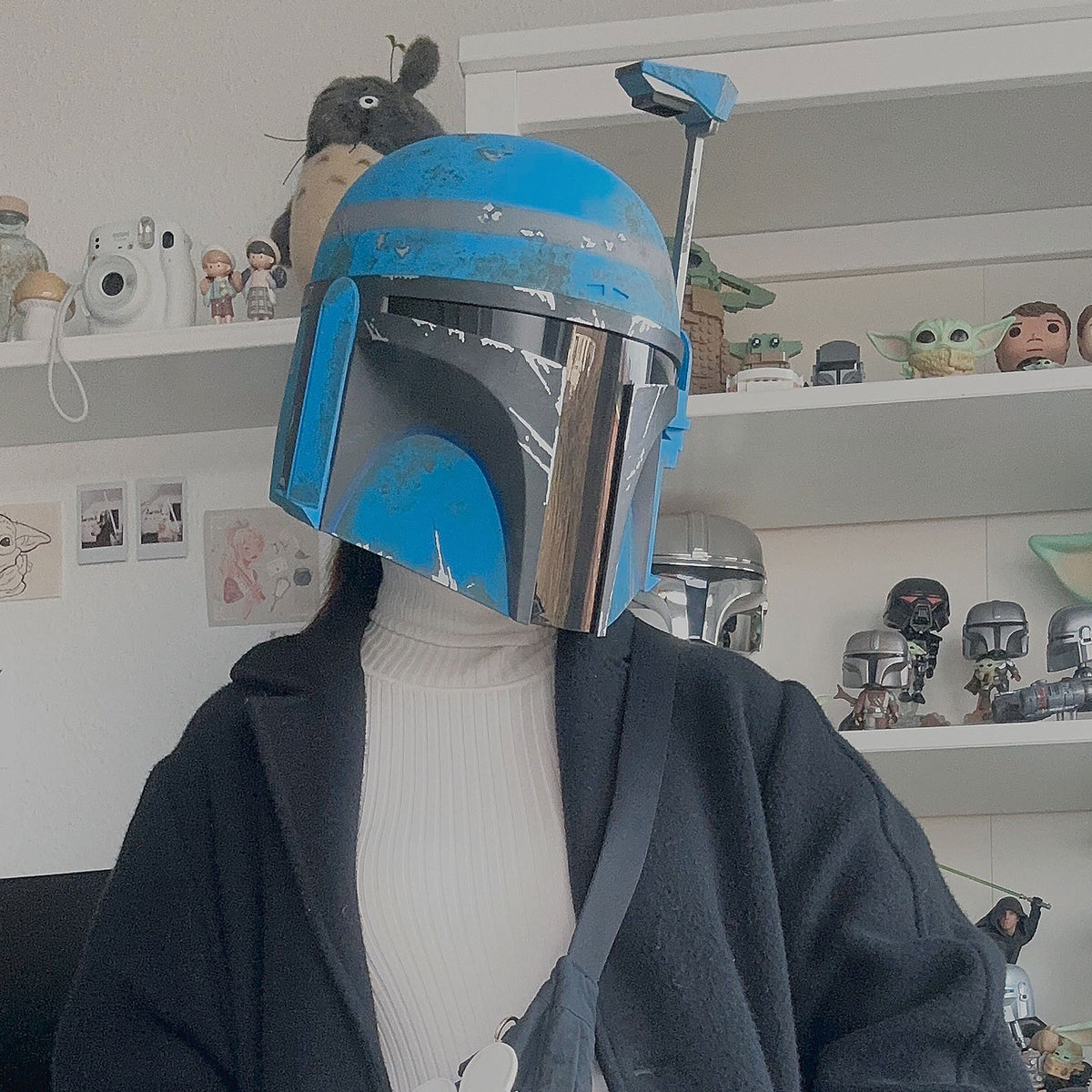 Produktbild Axe Woves Black Series Premium Helm - Star Wars The Mandalorian