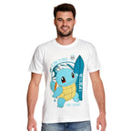 Produktbild Pokemon - Schiggy Surfer T-Shirt weiß