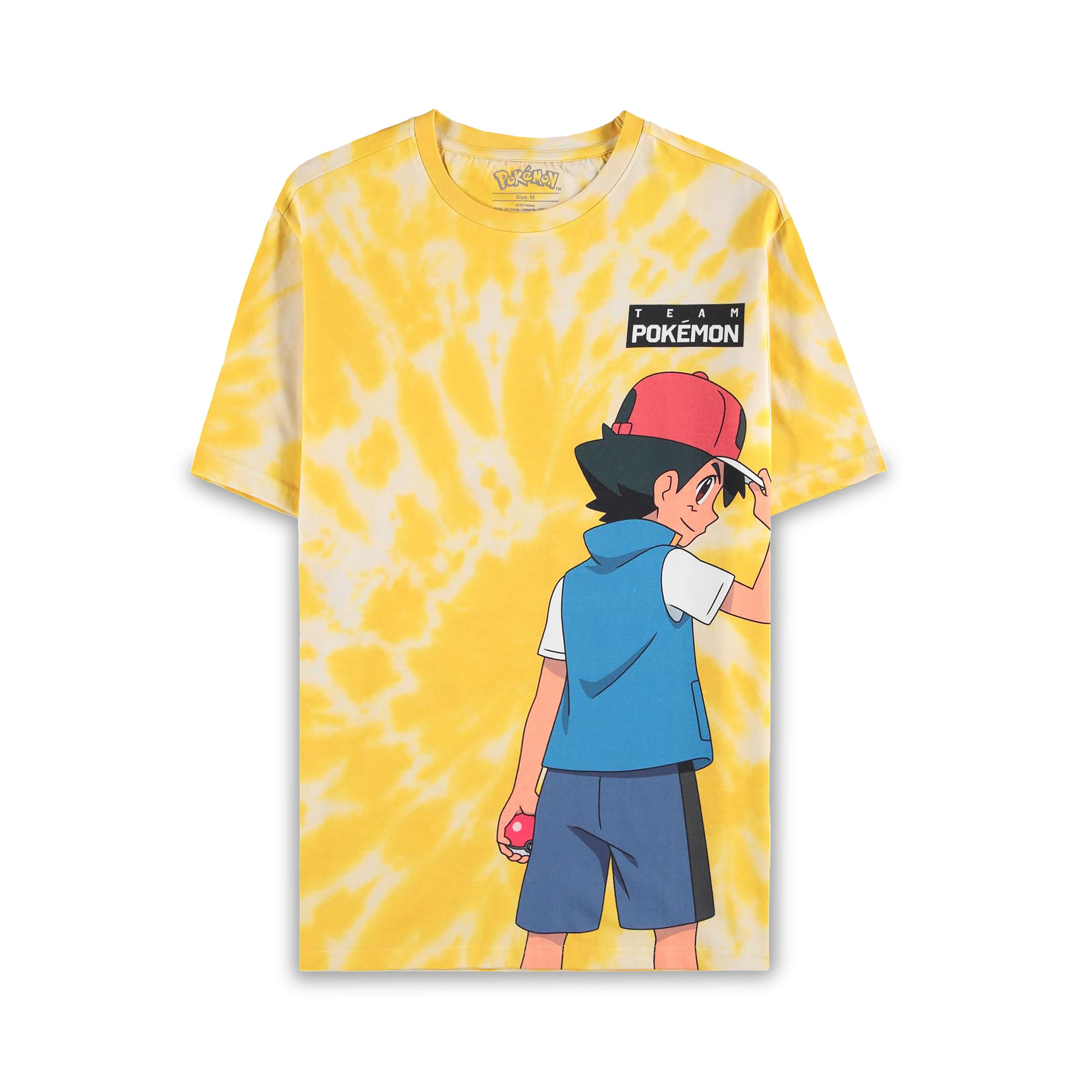 Produktbild Pokemon - Ash und Pikachu T-Shirt gelb