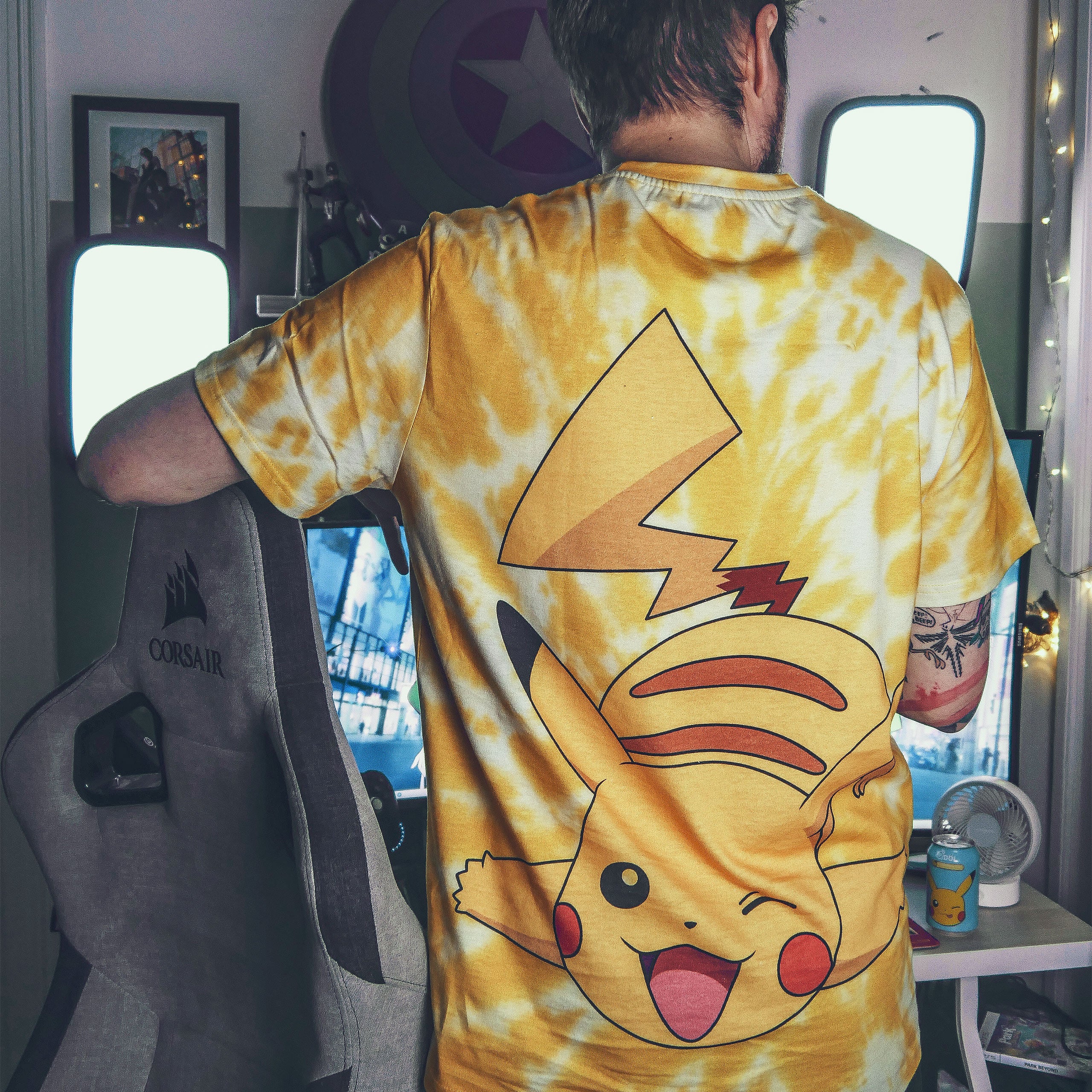 Produktbild Pokemon - Ash und Pikachu T-Shirt gelb