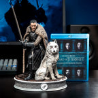 Produktbild Game of Thrones - Jon Snow mit Schattenwolf Diorama