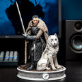 Produktbild Game of Thrones - Jon Snow mit Schattenwolf Diorama