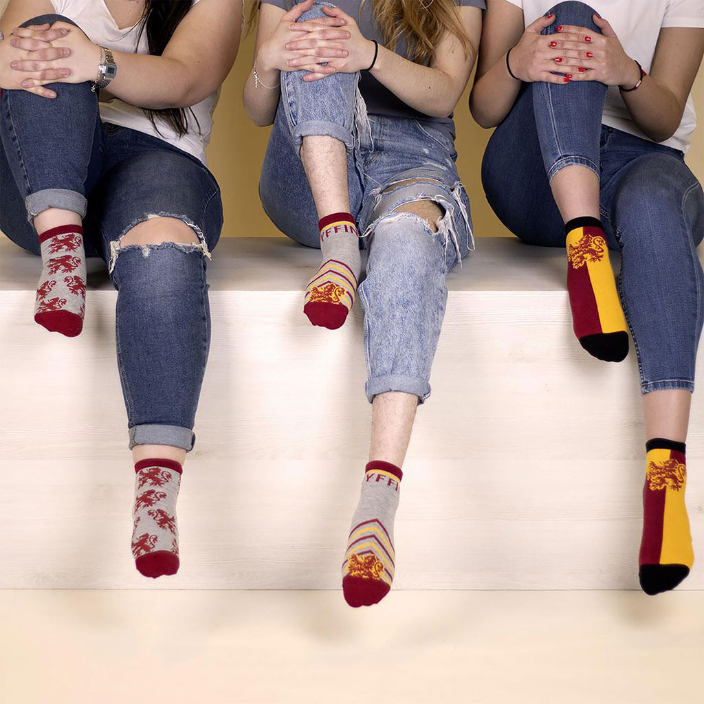 Produktbild Harry Potter - Gryffindor Socken 3er Set